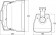 MONACOR WALL-05T/SW 2-Wege-ELA-Lautsprecherboxen-Paar, schwarz
