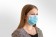 Mund- und Nasen-Maske / Behelfsmaske blau