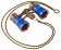 Levenhuk Broadway 325C Blue Wave Opera Glasses with a chain 