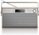 Philips tragbares Radio AE5220/12, DAB+/FM, Stereo 20 Presets, Low battery indicator, Holz, Silver