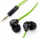 Veho Z1 Stereo-In-Ear-Kopfhörer,geräuschiso. mit Flex-Anti-Tangle-Cord-System,grün