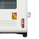 Angles Morts - Toter Winkel - Schild  nanodot A5 4 Stück, wiederverwendbar für Bus-Wohnmobil