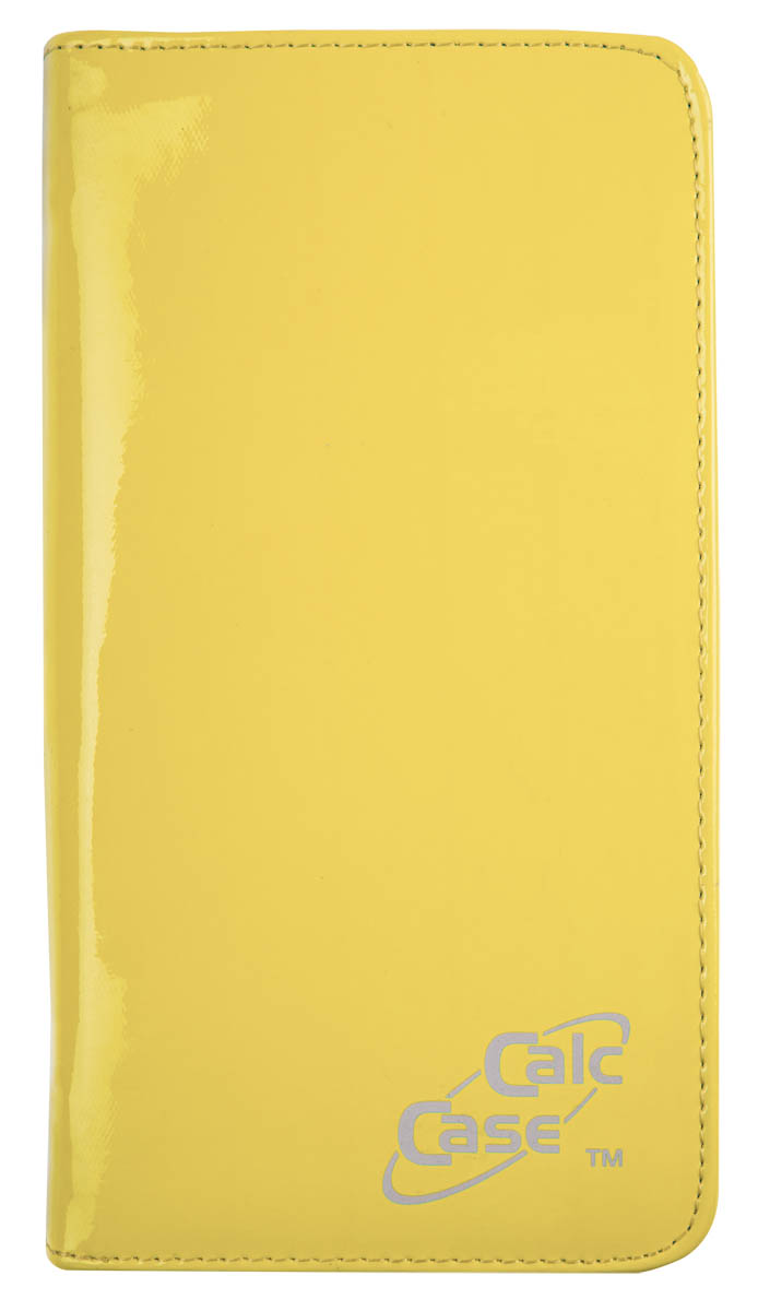 CalcCase Fashion Lack Tasche für Grafiktaschenrechner gelb