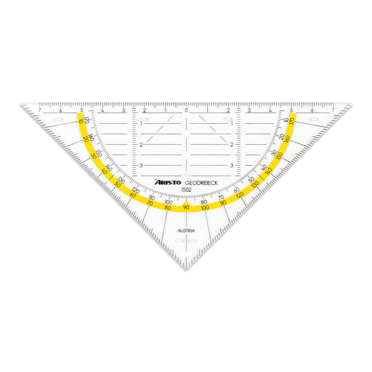 Aristo Geodreieck 1552 16 cm mit Geosaver 