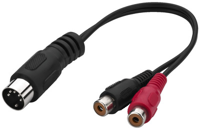 MONACOR ACA-15/3 Stereo-Audio/Video-Kabeladapter
