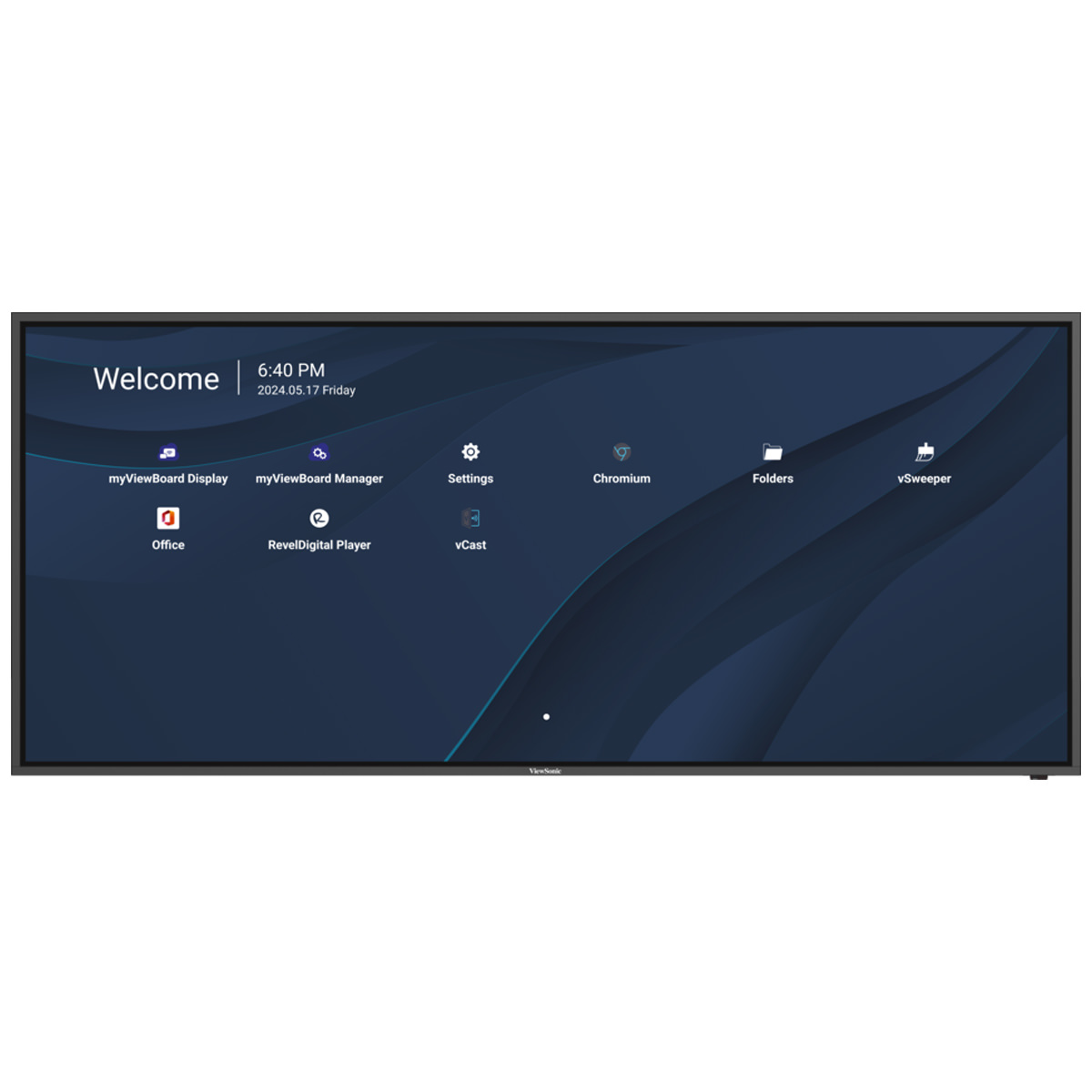 ViewSonic CDE92UW 92'' (234cm) 5K Präsentationsdisplay für Multimedia-Wiedergabe rund um die Uhr