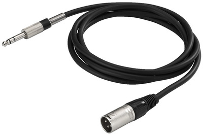 MONACOR MEL-102/SW Linekabel, 1m
