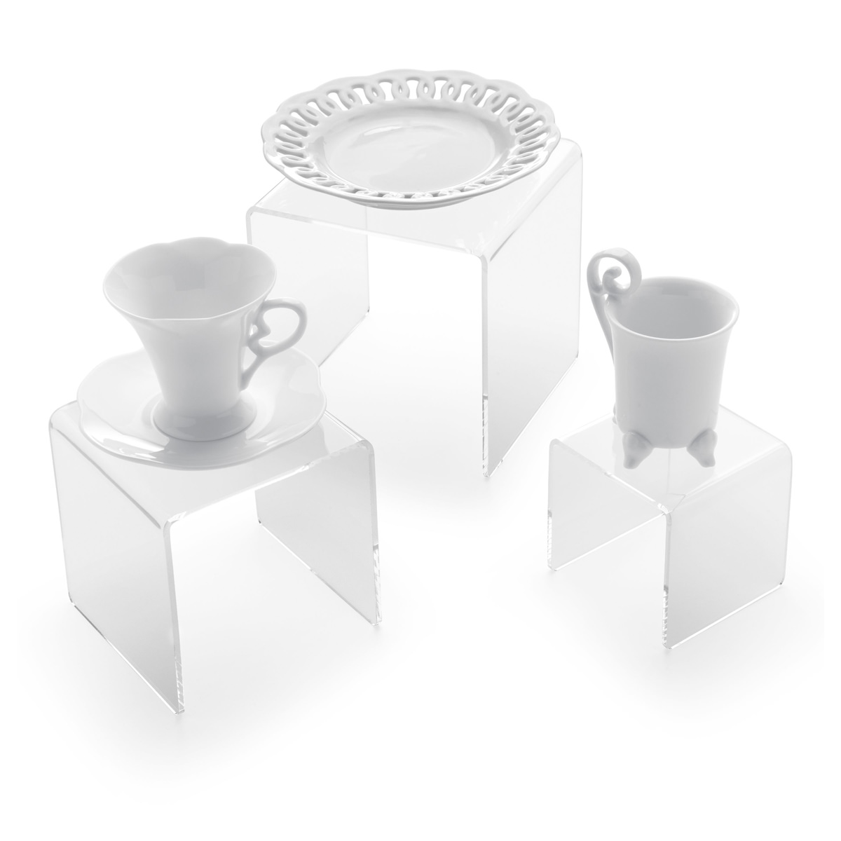 Magnetoplan DBS36 deflecto Podest quadratisch, 3er-Set