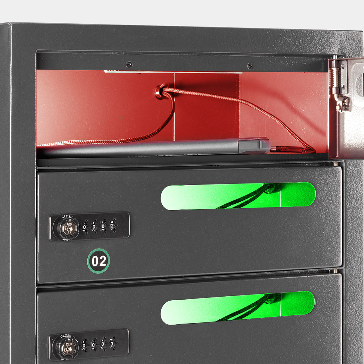 Formcase T-Locker L4XL-PD Perf. Plus Charge Only für bis zu 4 Geräte