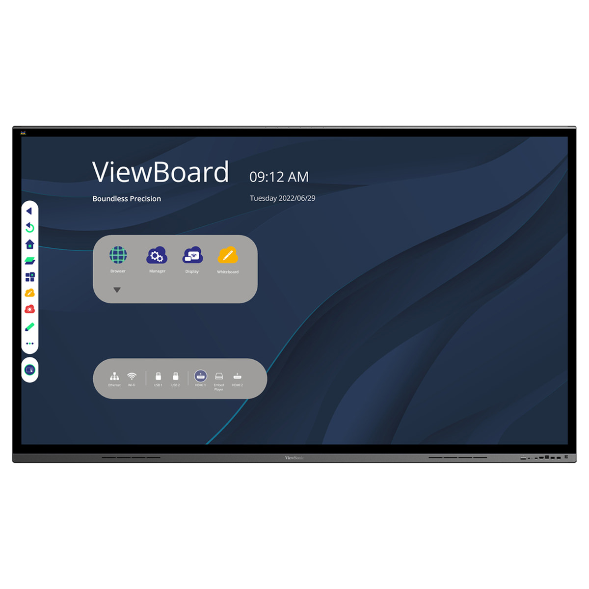 Viewsonic ViewBoard IFP8662, 86'' (218cm) 4K Interaktives Display Premium-Konferenzlösung