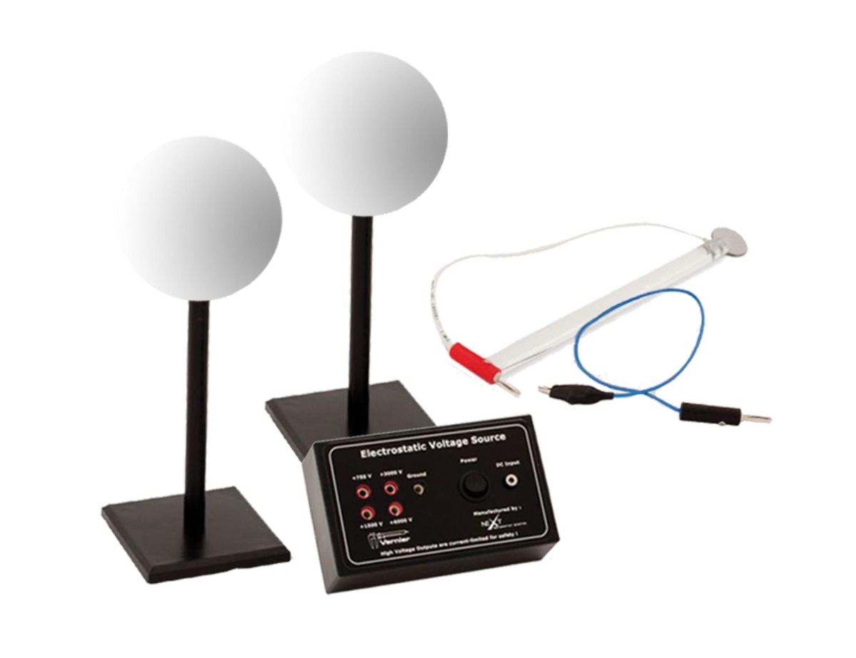 Vernier Hochspannungs-Elektrostatik-Kit (HVEK-CRG) für elektrischen Ladungssensor (SEN-CRG)