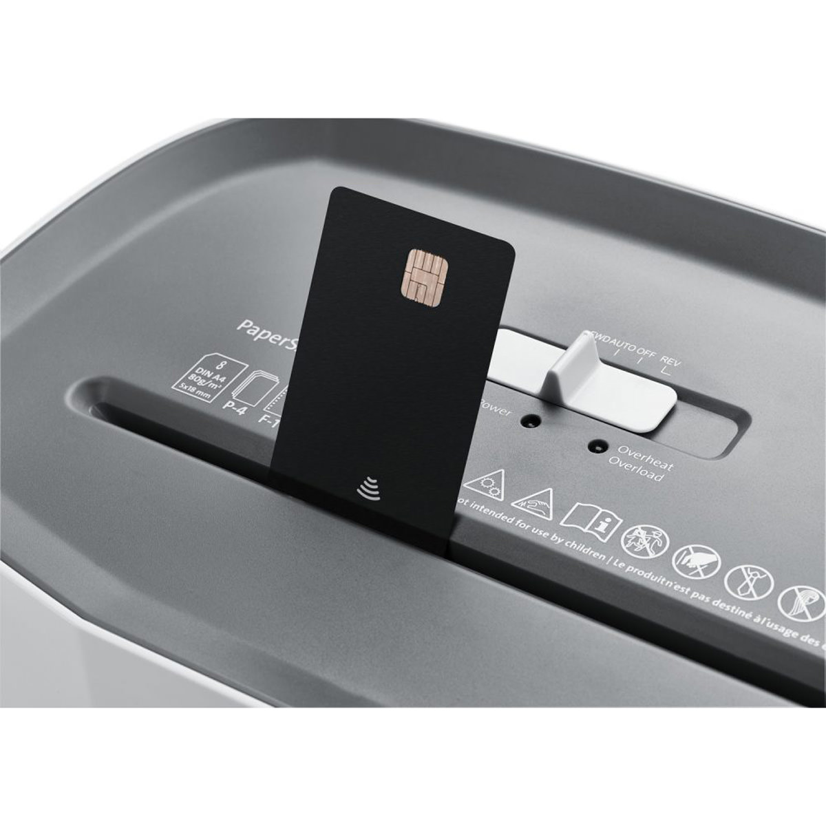 Dahle Aktenvernichter PaperSAFE 120 Schnitt 5 x 18 mm, 1-8 Blatt, 12 L 