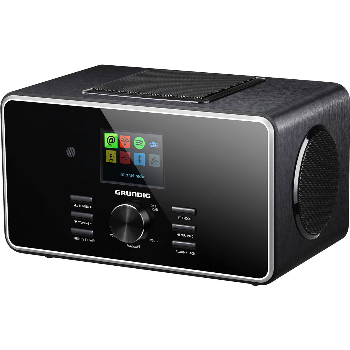 Grundig DTR 6000 X Black Premium Radio, 28 Watt