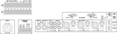 MONACOR PA-1120 5-Zonen-ELA-Mono-Mischverstärker