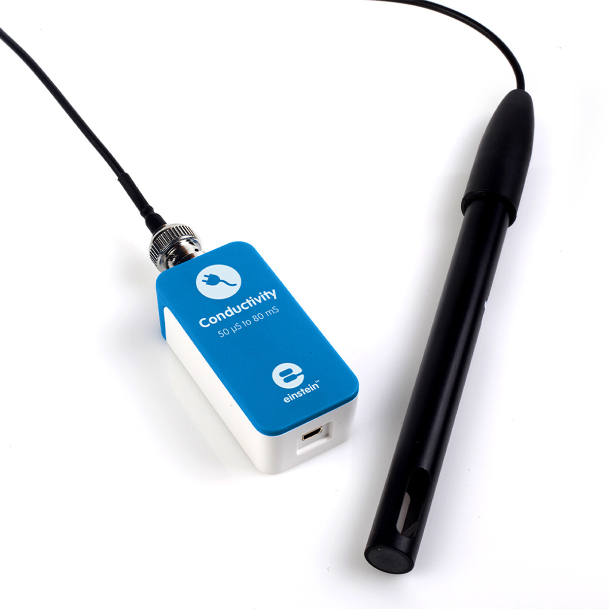 Fourier ENCNT435A Leitfähigkeitssensor mit Temperaturkompensation, Messbereich 0,05 bis 80 ms/cm, Abtastrate 10/s