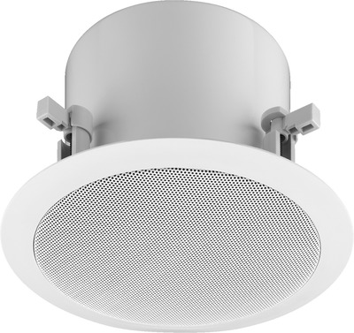 MONACOR EDL-80DT Aktiver 2-Wege-Decken-Einbaulautsprecher inkl. Dante®-Modul