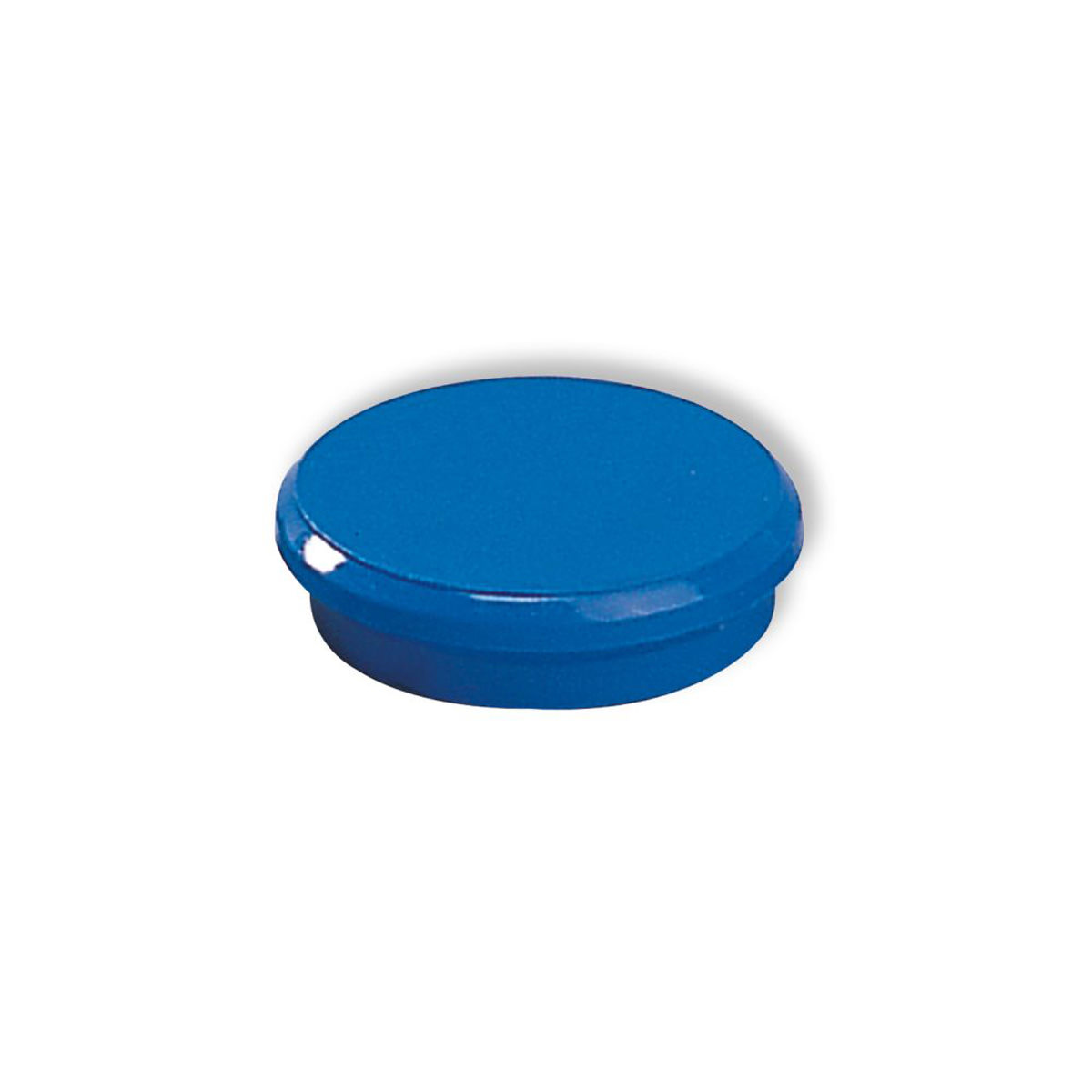 Dahle Starker Haft-Magnet 24 mm blau, 6 Stück im Blister 