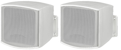 MONACOR EUL-26/WS ELA-Miniatur-Lautsprecherboxen-Paar