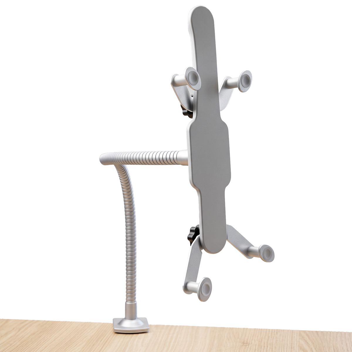 einstein™ Halter für einstein™ Tablet, Tischbefestigung mit flexiblem Schwanenhals 