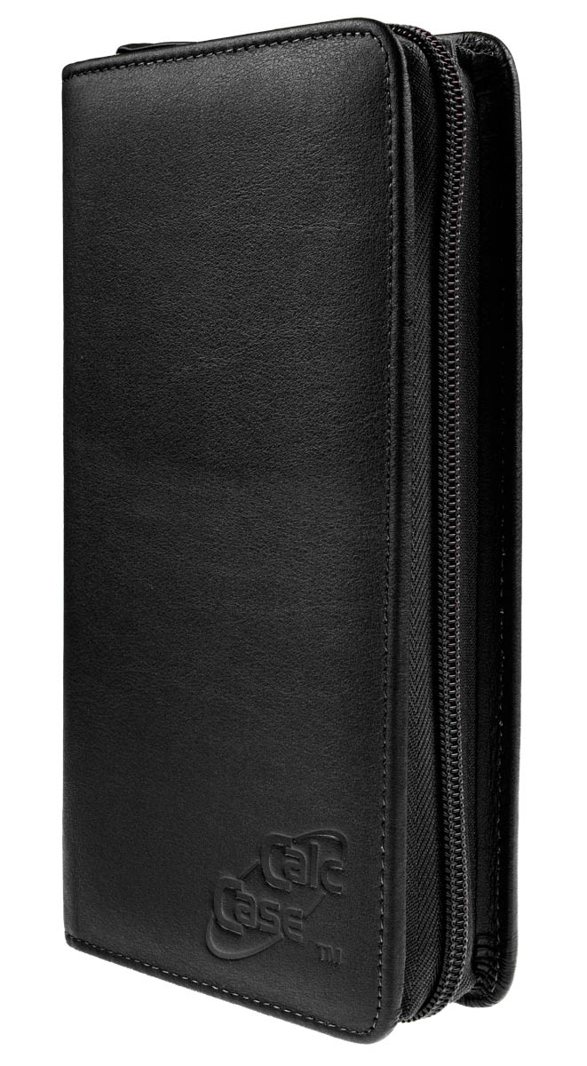 CalcCase GTR exklusive Schutztasche aus Nappaleder schwarz 