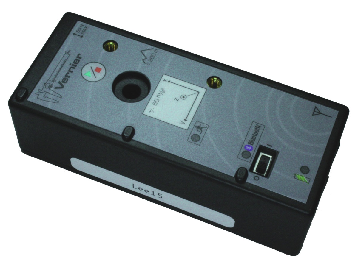 Vernier Drahtloses Dynamik-Sensor-System (WDSS) mit Bluetooth Kraft-/Beschleunigungs- und Höhensensor
