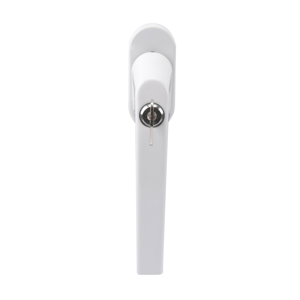 Olympia Fenstergriff mit Schloss FGS 100 weiss 