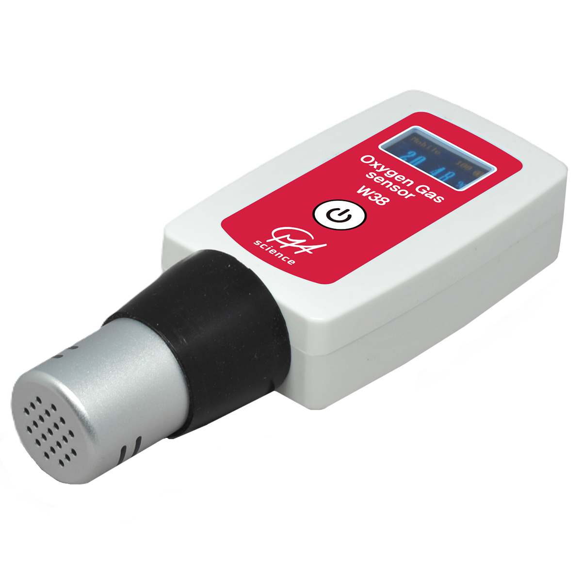 CMA kabelloser O₂ Gassensor W38, Messbereich 0 bis 25 % O₂
