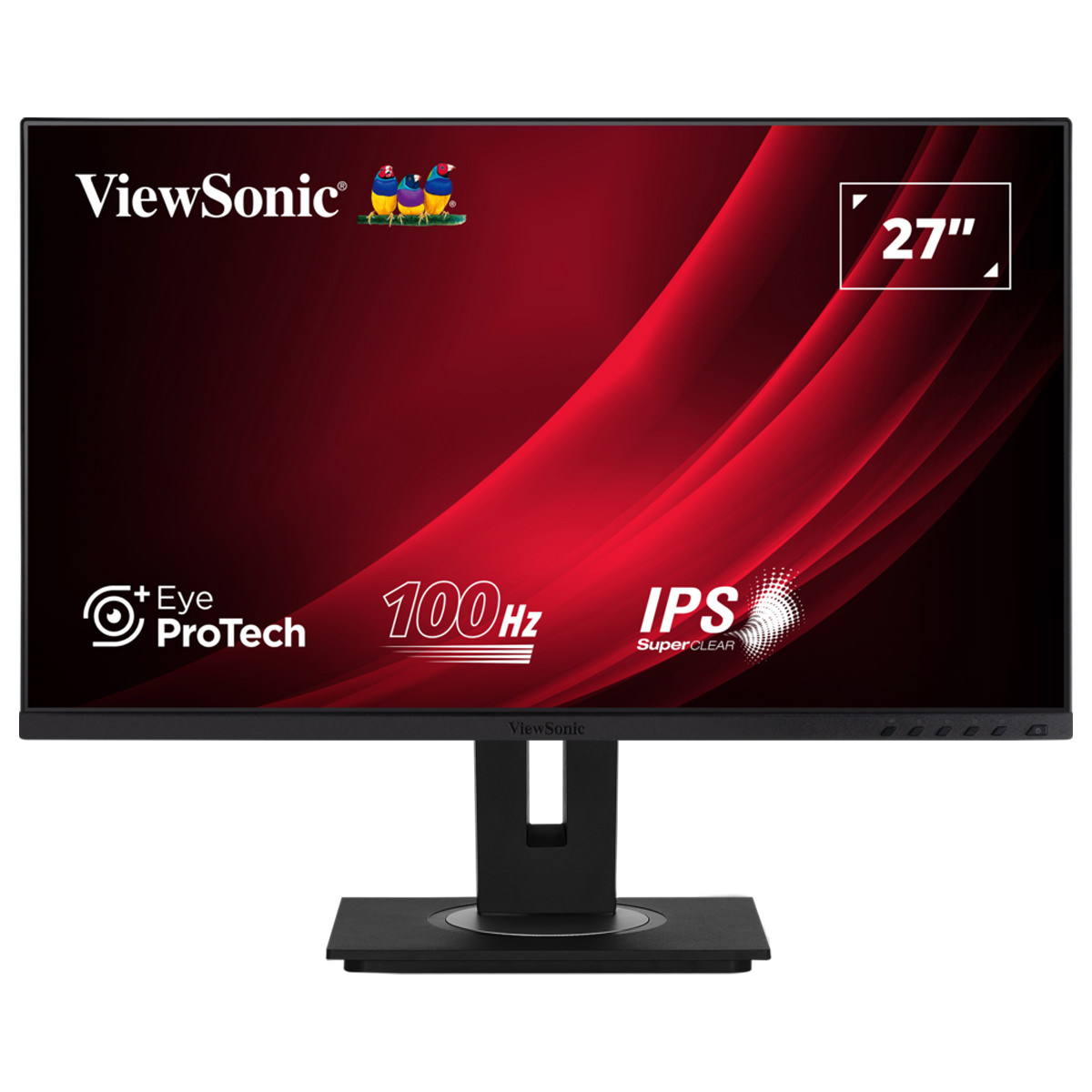 ViewSonic VG2748A-2, 27'' (69cm) SuperClear® IPS-Rahmenloser Monitor 