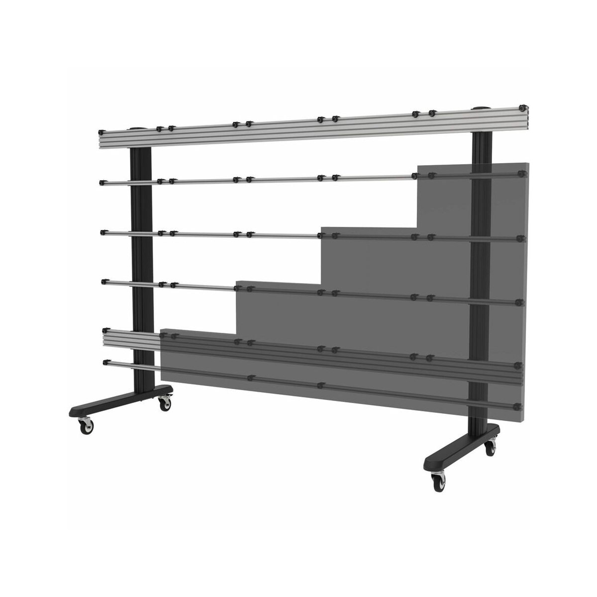 Peerless DS-LEDKMT-FAFE-6X6 Kitted+ LED Trolley für NEC FA and FE Series 
