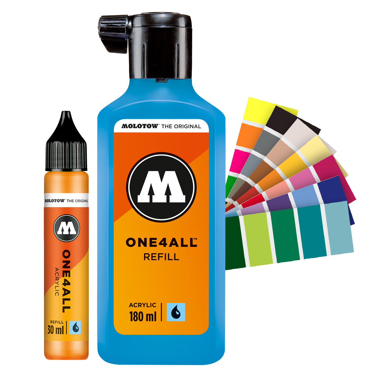 Molotow Nachfüllflaschen ONE4ALL Acryl 