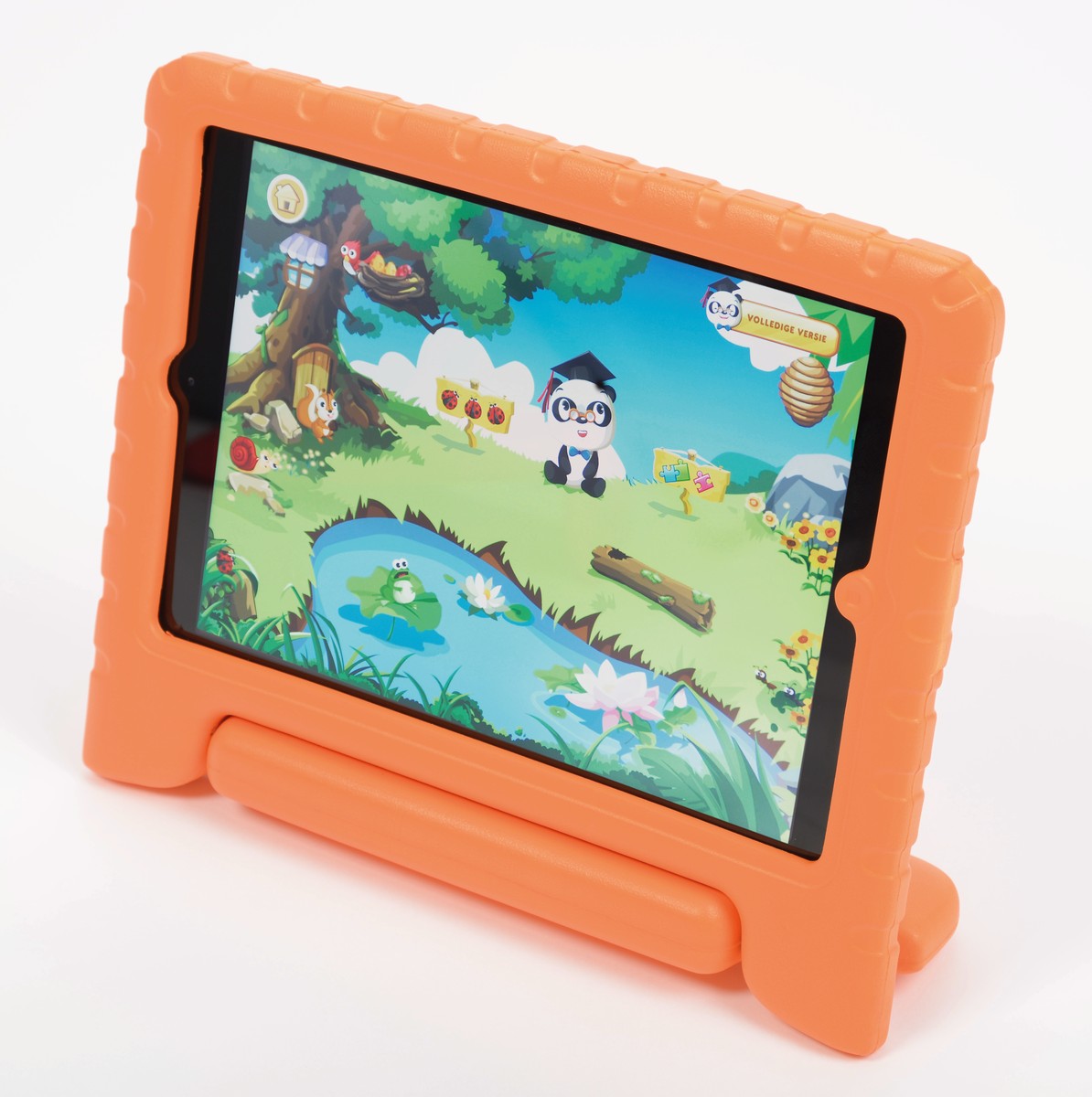 PARAPROJECT® KidsCover für iPad 10.2'' der 9. Generation, Schutzhülle in orange inkl. Stylus
