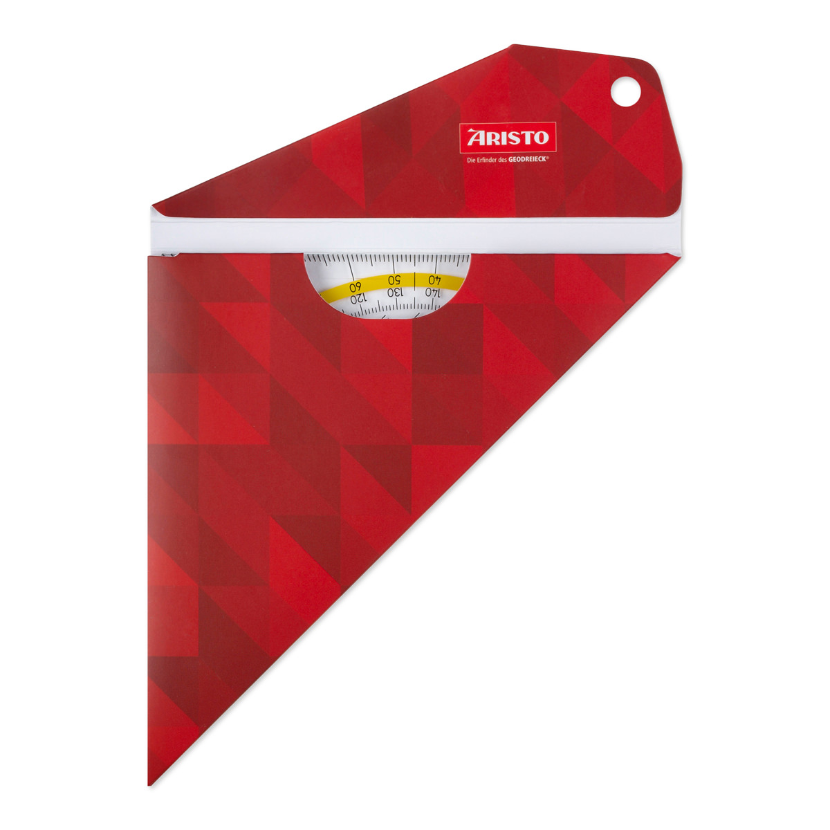 Aristo Geocover 16 cm mit Geodreieck AR1552 + Schutzhülle Motiv Basic 
