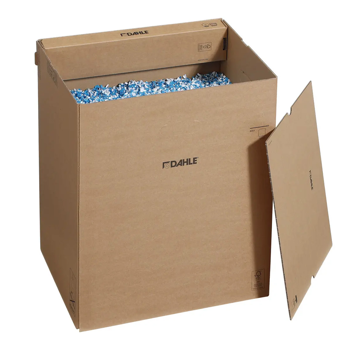 Dahle Aktenvernichter-Auffangbox mit 100 Liter Auffangvolumen 