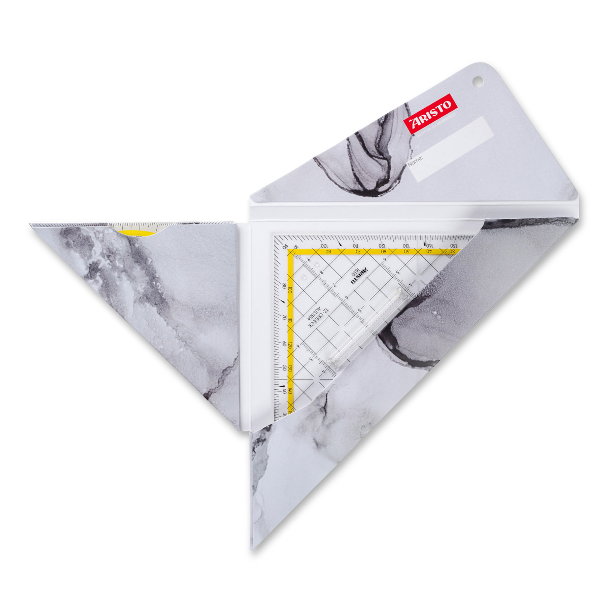 Aristo Geocover 3 in 1 Geo und TZ Dreieck white & grey 1 x AR1552 u AR1650/2 Aristo Geocover 3 in 1 Geo und TZ Dreieck white & grey 1 x AR1552 u AR1650/2