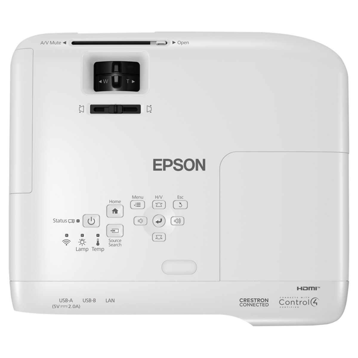 Epson EB-994F 3LCD Projektor weiß, Full-HD (1920x1080px), 31 - 304'', 16:9, 4100 ANSI Lumen, USB-A 
