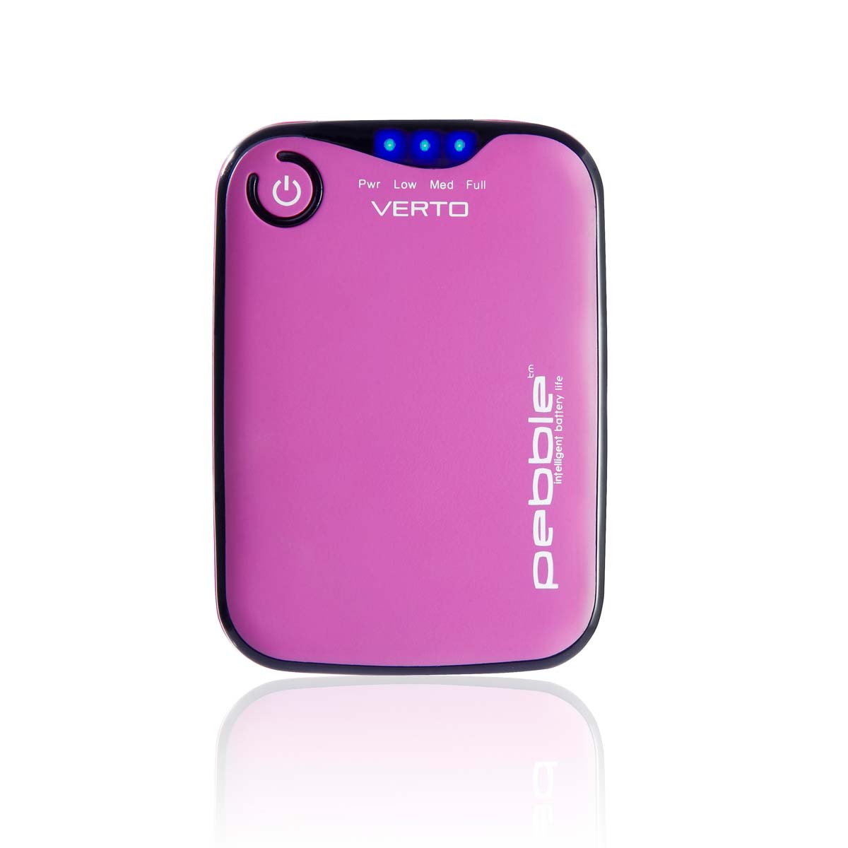 Veho VPP-201-CP Pebble Verto Powerbank in pink (3.700 mAh / USB)