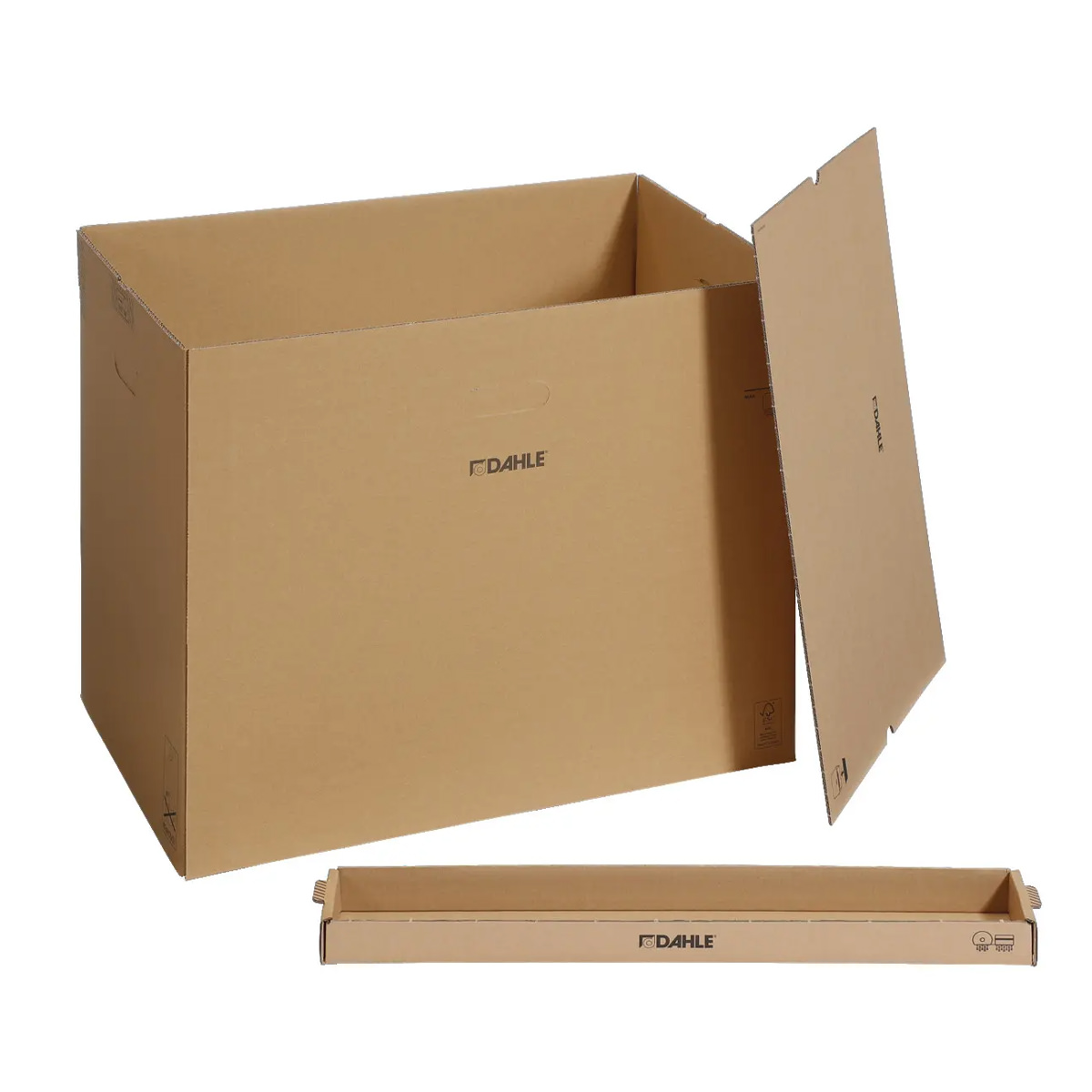 Dahle Aktenvernichter-Auffangbox mit 160 Liter Auffangvolumen 