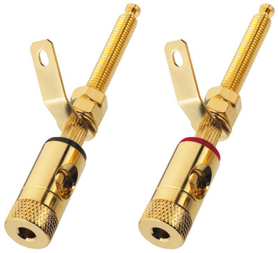 MONACOR BP-270G LS-Polklemmen-Paar