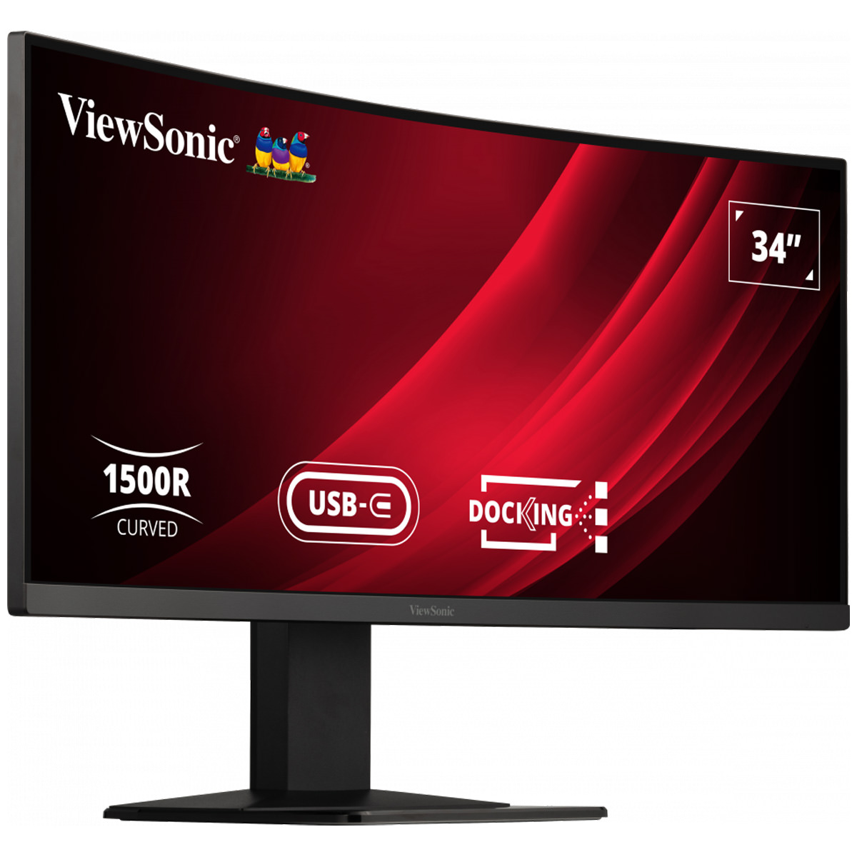 ViewSonic VG3419C, 34'' (86cm) UWQHD Curved Docking Monitor Seitenverhältnis 21:9