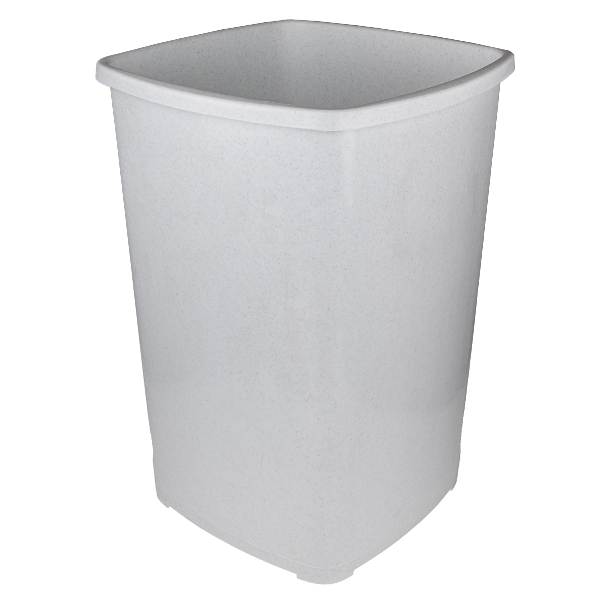 WIBO Mülleimer in granit, eckig, 45 Liter 