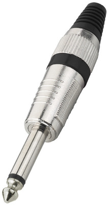 MONACOR T-110/SW 6,3-mm-Klinkenstecker, mono
