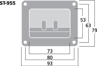 MONACOR ST-955 LS-Terminal