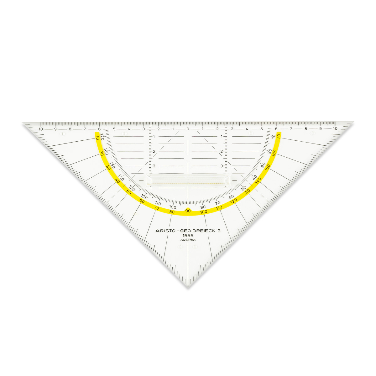 Aristo Geocover 22,5 cm mit Geodreieck AR1552/2 + Schutzhülle Motiv Basic 