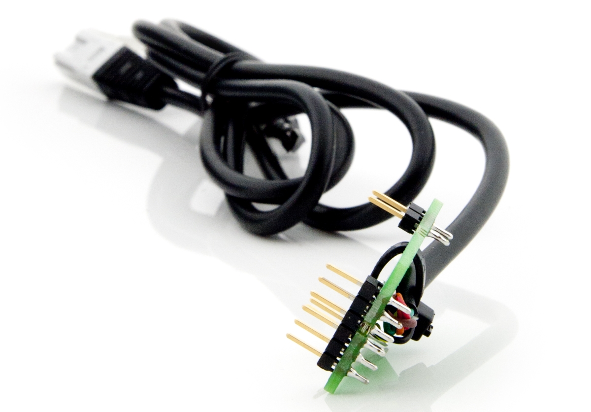 Vernier Steckplatine mit aufgelötetem BTD-Kabel-Stecker (BB-BTD) zum Eigenbau von Sensoren, 6 Steck- kontakte zur Verwendung von Drittanbieter-Sensoren