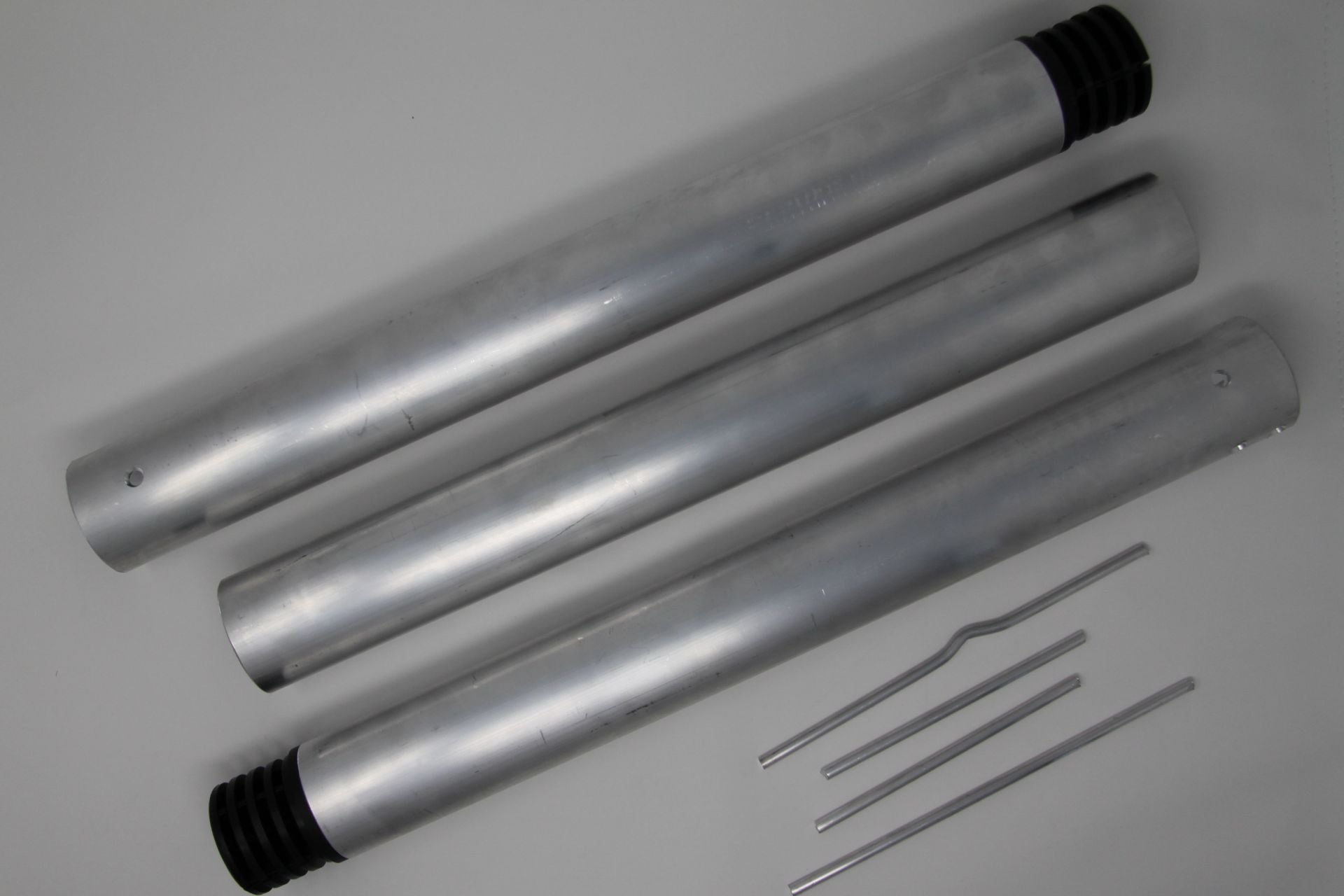 Wissner Wetterwartenständer 150 cm, Bausatz aus Aluminium inkl. Befestigungsmaterial, zur Montage der Wissner Wetterwarte