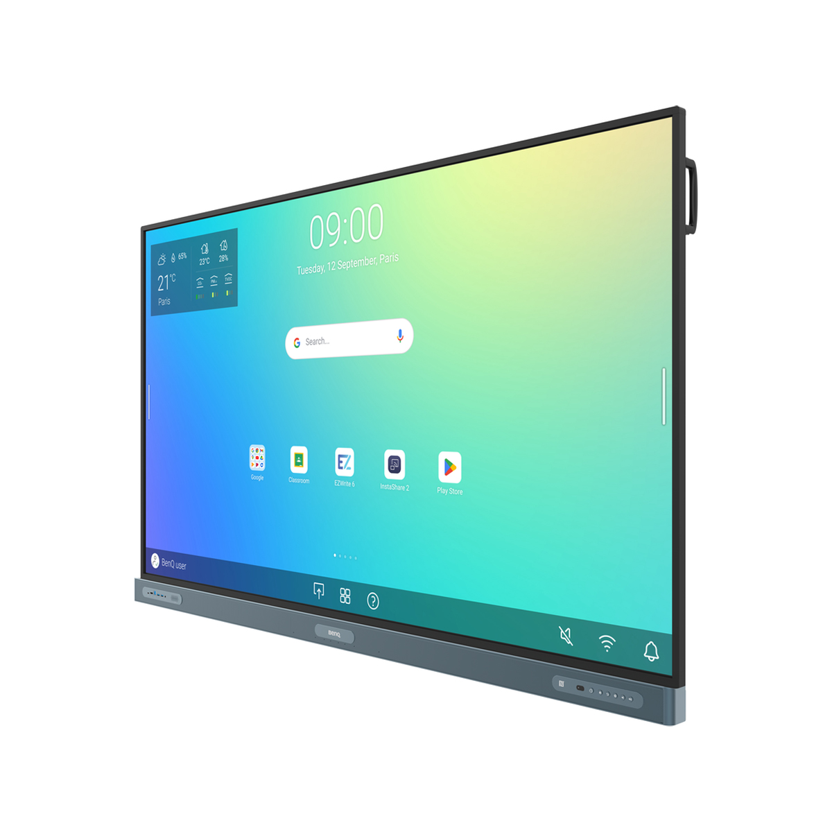 BenQ RP6504 4K-UHD Smart Board 65 Zoll 
