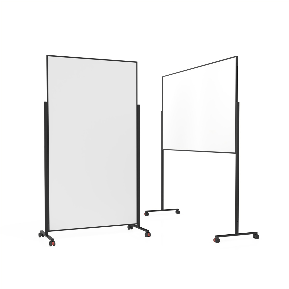 Magnetoplan 1181200 Design-Whiteboard Vario 1000 x 1800 mm, Rahmen schwarz
