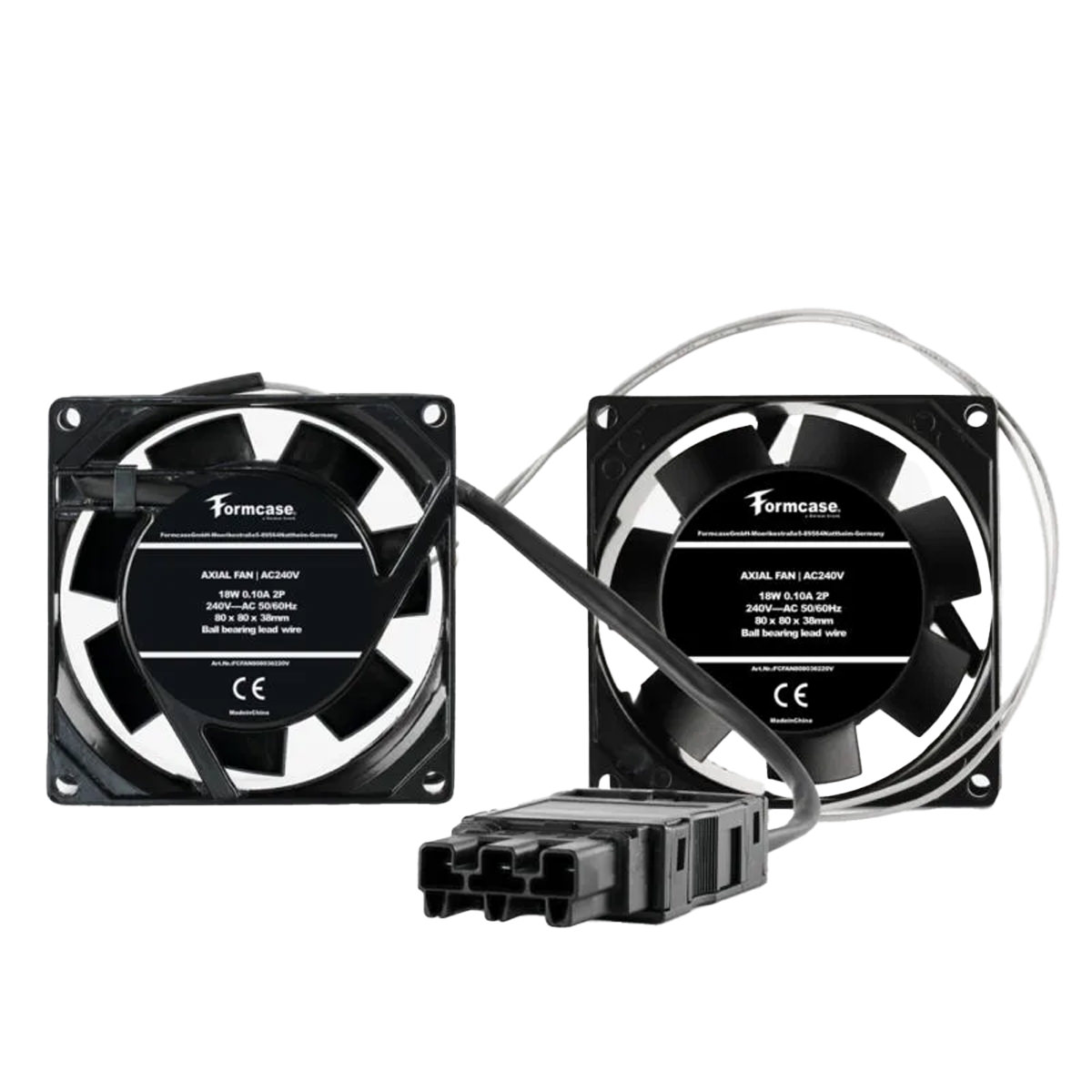 Formcase Lüfterset Ersatzteil, vollkonfektioniert Passend für: S/M/L/T4