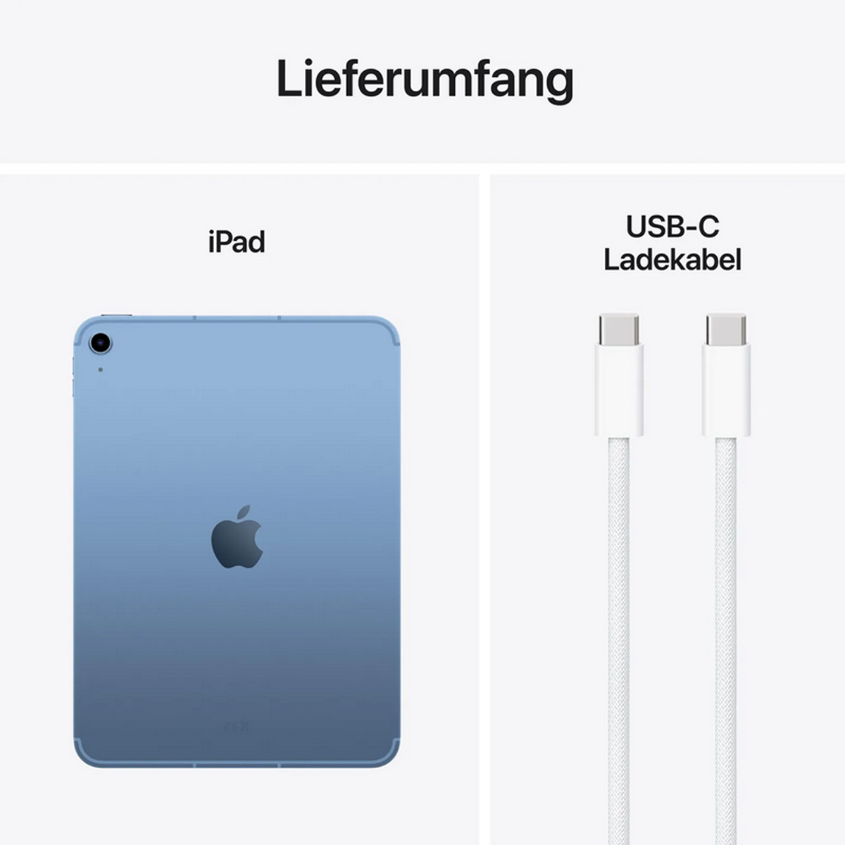 Apple iPad A16 11'' (27,9cm) 2025 Wi-Fi 128 GB Blau