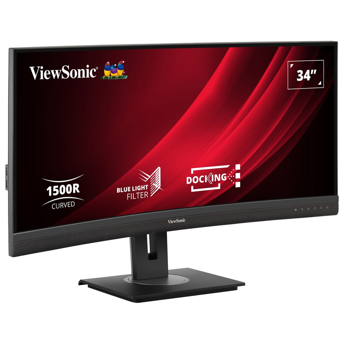 ViewSonic VG3456C 34'' (86cm) UWQHD Curved Docking Monitor 